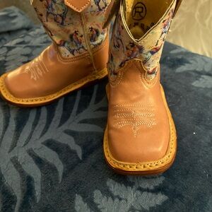 Charming Floral Kids Boots